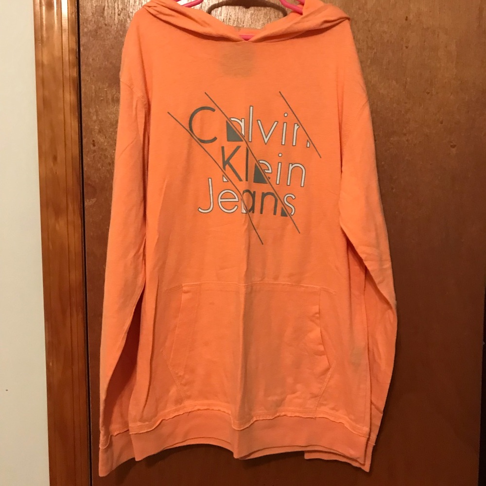Orange Hoodie